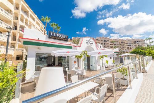 Peaceful & Bright Loft, Heated Pool, Netflix, Free Wifi & Parking, Tennis Los Cristianos (Tenerife) Exterior foto