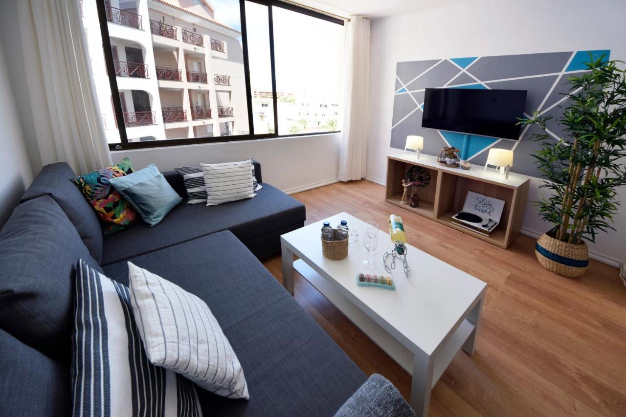 Peaceful & Bright Loft, Heated Pool, Netflix, Free Wifi & Parking, Tennis Los Cristianos (Tenerife) Exterior foto
