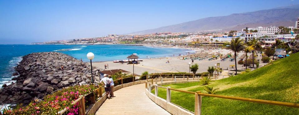Peaceful & Bright Loft, Heated Pool, Netflix, Free Wifi & Parking, Tennis Los Cristianos (Tenerife) Exterior foto